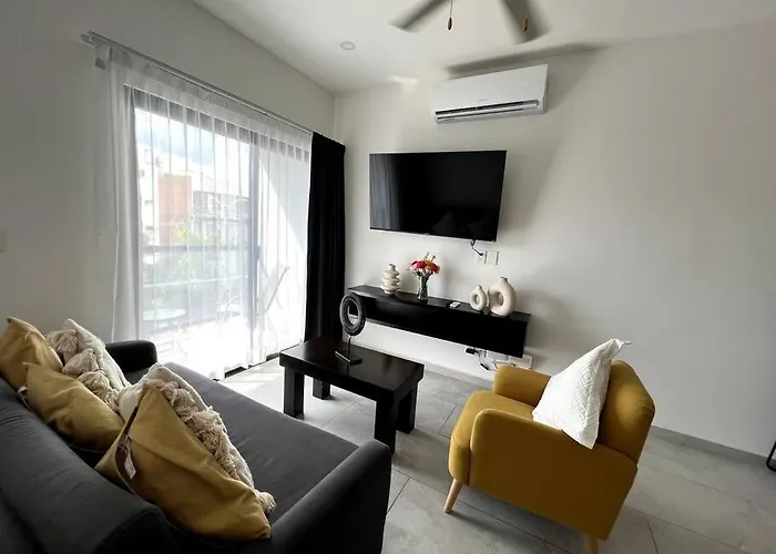 Apartment Fast Wifi/5 Min Beach/private Parking Playa del Carmen
